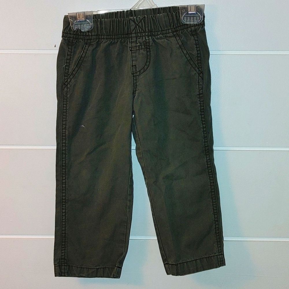Boys dark green 2T Carter's pants